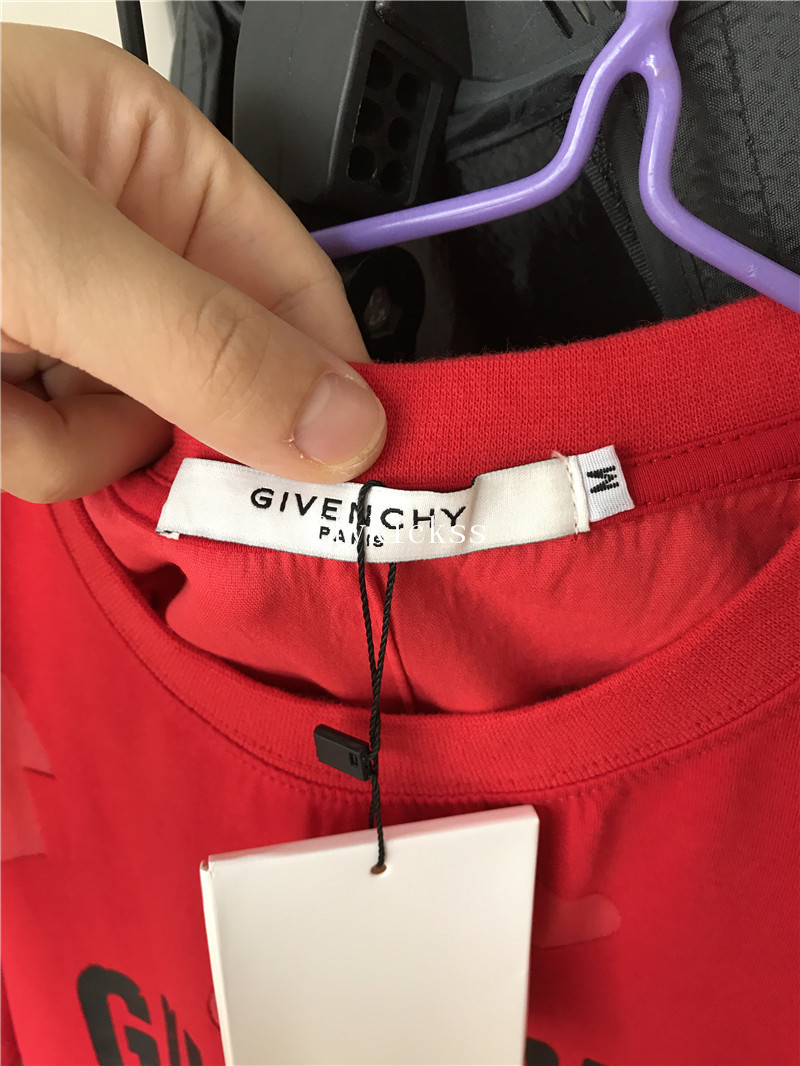 Givenchy Red Tshirt